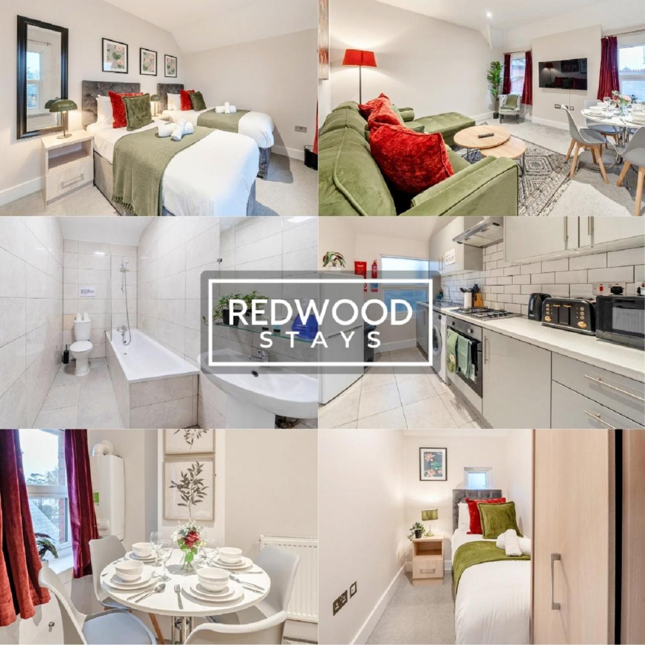 Newly Refurbished Everest Lodge Serviced Apartments For Contractors & Families, Free Wifi & Netflix By Redwood Stays Farnborough  Luaran gambar