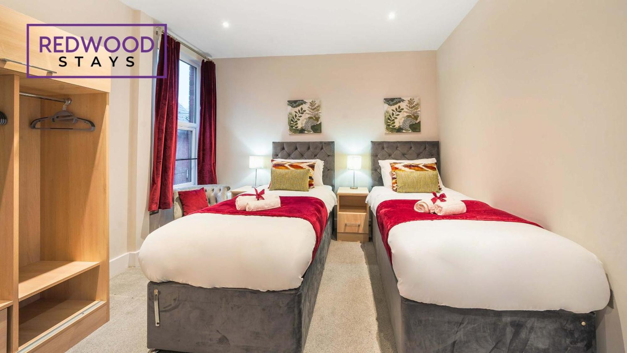 Newly Refurbished Everest Lodge Serviced Apartments For Contractors & Families, Free Wifi & Netflix By Redwood Stays Farnborough  Luaran gambar