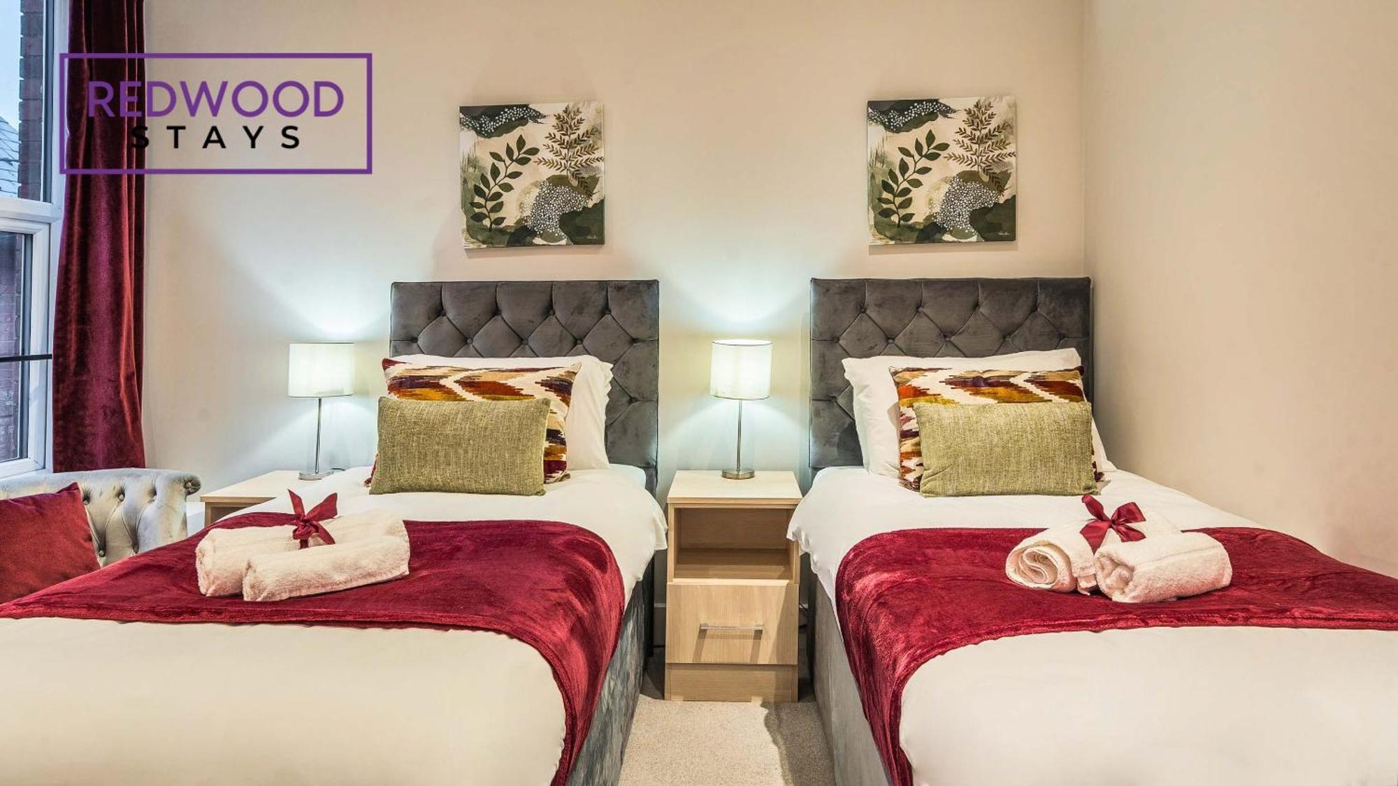 Newly Refurbished Everest Lodge Serviced Apartments For Contractors & Families, Free Wifi & Netflix By Redwood Stays Farnborough  Luaran gambar