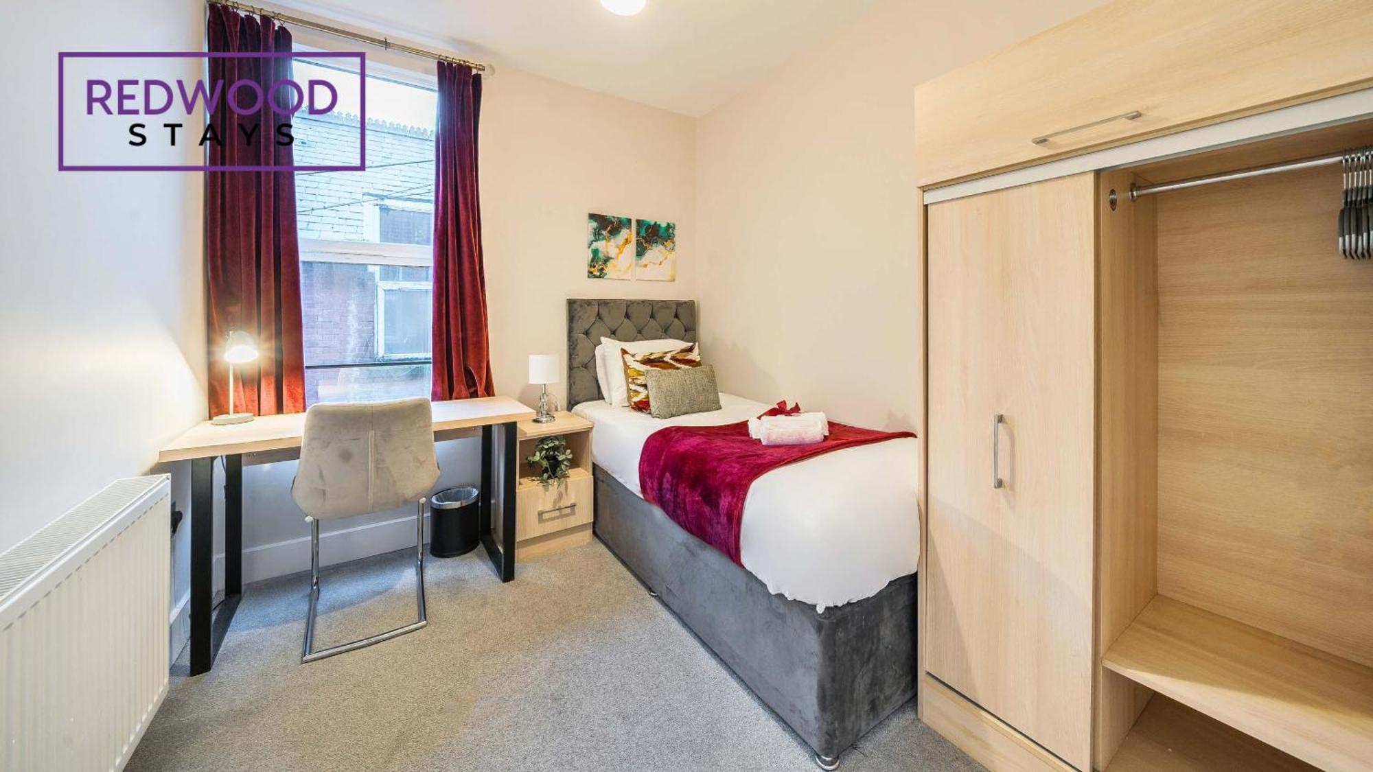 Newly Refurbished Everest Lodge Serviced Apartments For Contractors & Families, Free Wifi & Netflix By Redwood Stays Farnborough  Luaran gambar