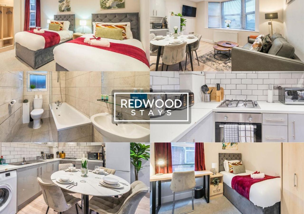 Newly Refurbished Everest Lodge Serviced Apartments For Contractors & Families, Free Wifi & Netflix By Redwood Stays Farnborough  Luaran gambar