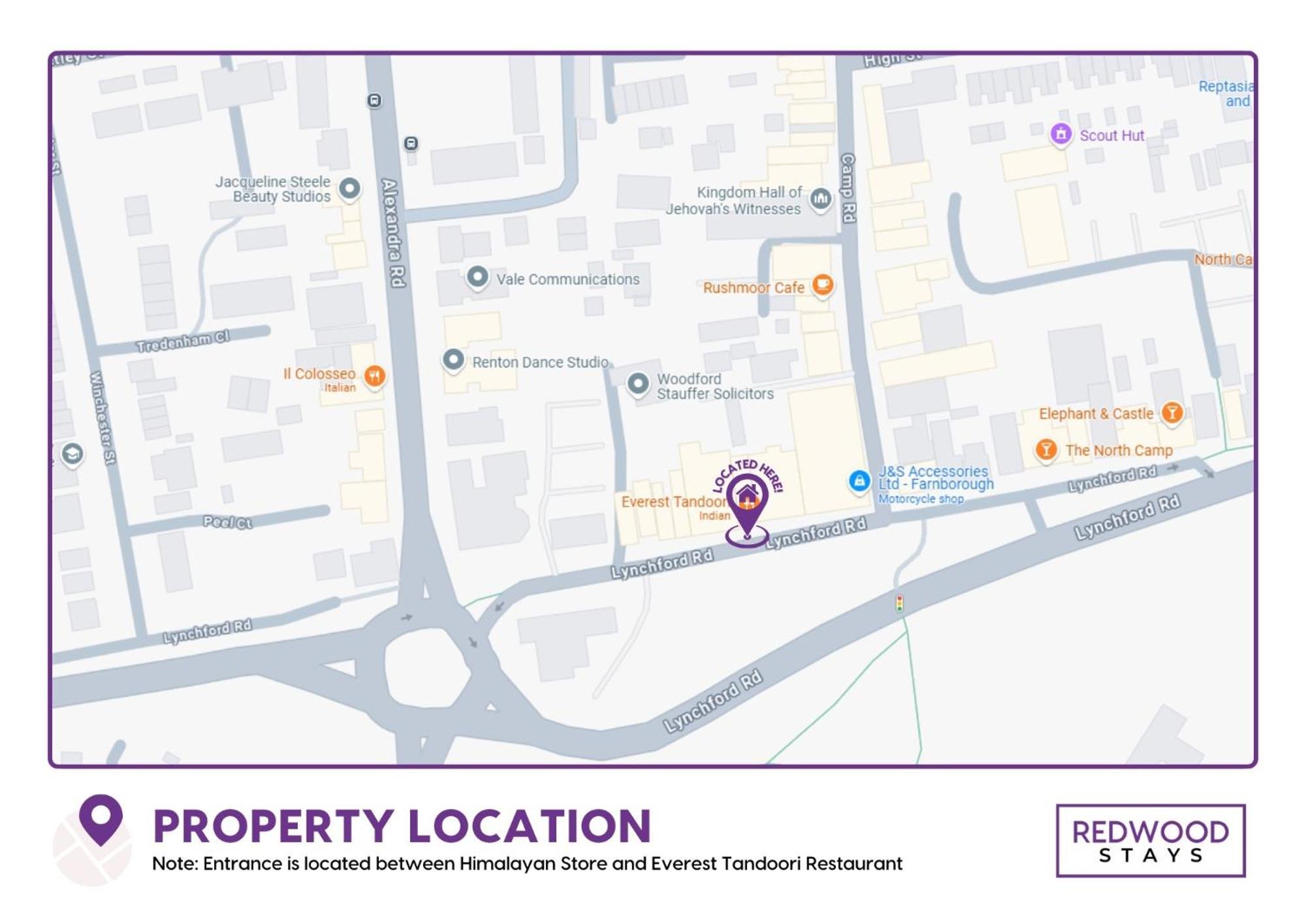 Newly Refurbished Everest Lodge Serviced Apartments For Contractors & Families, Free Wifi & Netflix By Redwood Stays Farnborough  Luaran gambar